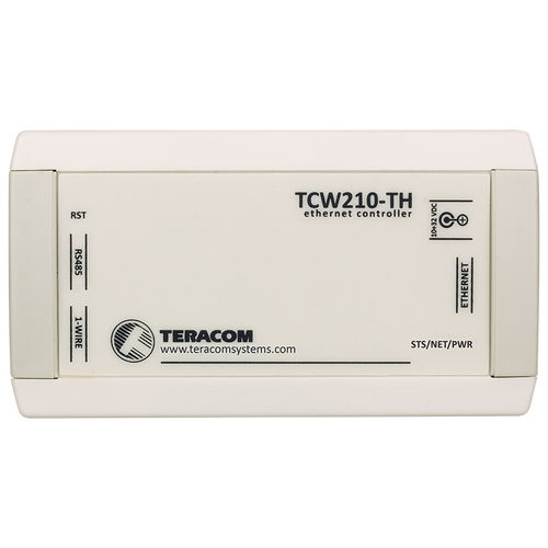 Registrador de dados de temperatura - TCW210-TH - Teracom - de temperatura e umidade / ethernet / MODBUS