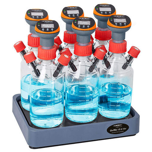 Sistema de medição para degradação anaeróbia - OxiTop®-IDS AN 6 - Xylem Analytics Germany Sales GmbH & Co. KG. - DBO / para laboratório