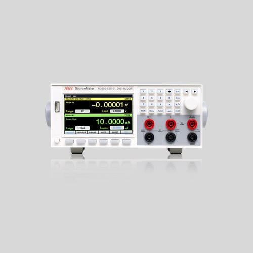 Unidade de alimentação e medição (SMU) via única - N2600 series - NGI Tech - USB / RS-232 / com saída digital