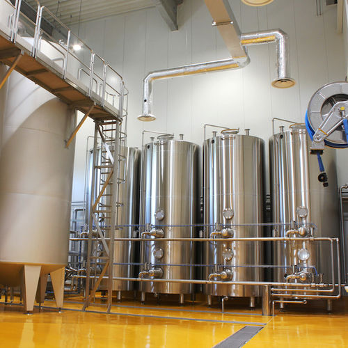 Tanque de processo - syrup room - ZIPTECH LLC - para bebidas / em aço inoxidável / cilíndrico