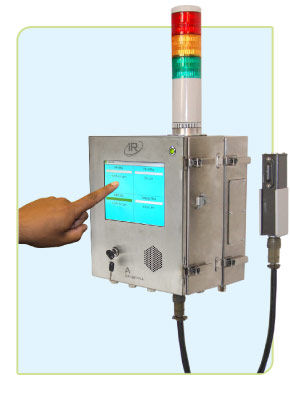 Sistema de monitoramento de potência - AM-P100 series - Canberra Industries - para raios gama