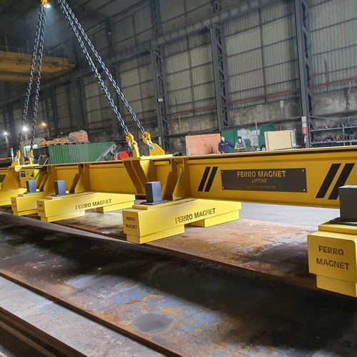 Levantador magnético eletropermanente com acionamento elétrico - Femag Engineering Machinery Industry Ltd. - para chapa