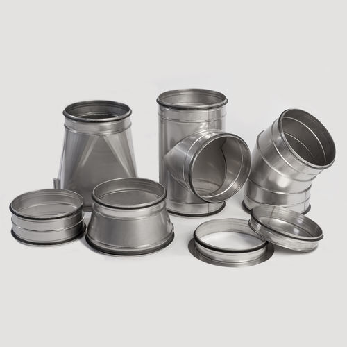 Duto de ventilação circular - BRINNER - em aço galvanizado / em aço inoxidável / para ventilação