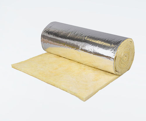 Material de isolamento em lã de vidro - BRINNER - aluminizado / para duto de ventilação