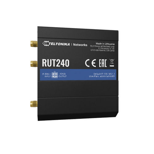 Roteador celular - RUT240 - Teltonika Networks - ponto de acesso sem fio / Ethernet / WAN
