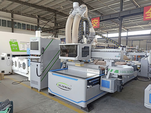 Linha de produção de painéis - igoldencnc - de tubos / automática / para a indústria da madeira