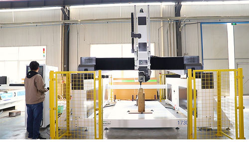 Router CNC - 1730 - igoldencnc - de 5 eixos / de um fuso / para madeira