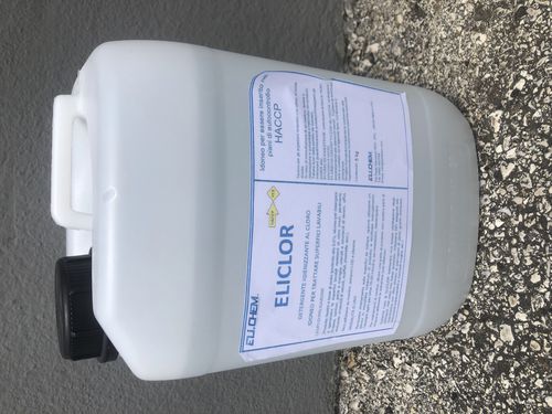 Detergente de hipoclorito de sódio - ELICLOR - Eli.Chem - de limpeza / com fragrância de limão / desinfetante