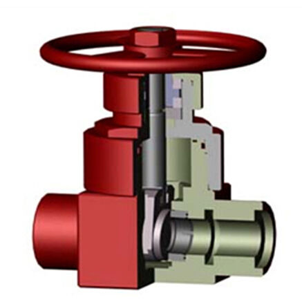 Válvula de gaveta - 6D - Jiangsu Zhengxuan Petroleum Machinery Co., Ltd. - com volante / anticorrosão