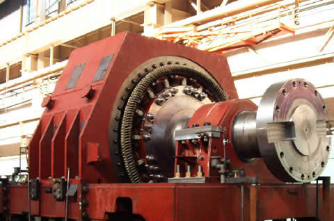 Motor síncrono - Harbin Electric Corporation Jiamusi Electric Machine CO.,Ltd - CA / de grandes dimensões / de frequência variável