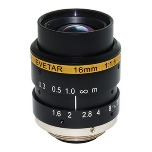 Objetiva de câmera de visão industrial - E3128F - Xiamen Leading Optics Co., Ltd - de alta resolução / com resolução em megapíxels / de baixa distorção
