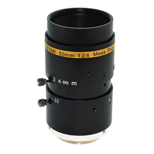 Objetiva de câmera de visão industrial - E3122F - Xiamen Leading Optics Co., Ltd - de alta resolução / com resolução em megapíxels / de baixa distorção