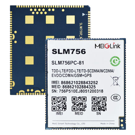 Módulo sem fio com Bluetooth - SLM756 - MeiG Smart Technology Company - Wi-Fi / de dados
