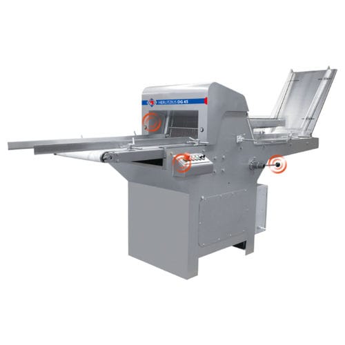 Fatiador de pão industrial automático - DG 45 - Rego Herlitzius GmbH - com disco de corte