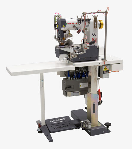 Máquina de costura de ponto fixo - V201 - VI.BE.MAC. - de ponto cadeia duplo / de 2 agulhas / de 4 agulhas