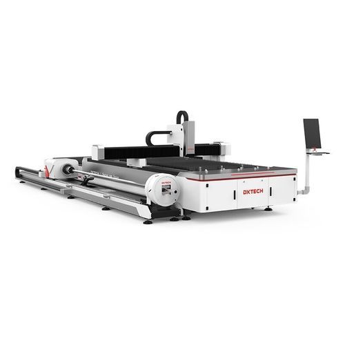 Máquina de corte a laser de fibra - ELT Series - DXTECH CNC Machine Co., Ltd. - para metais / para chapas / de tubos