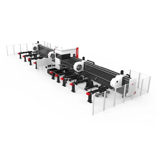 Máquina de corte a laser de fibra - TG series - DXTECH CNC Machine Co., Ltd. - para metais / de tubos / CNC