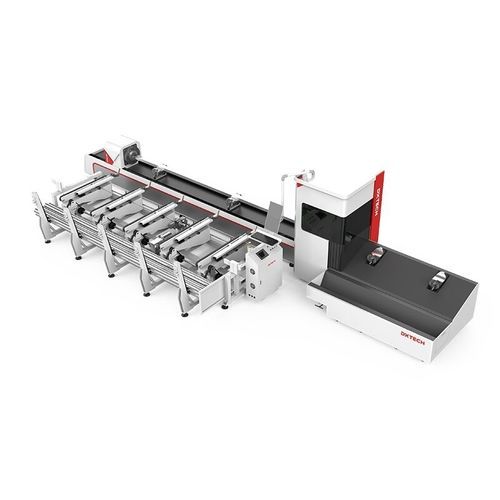 Máquina de corte a laser de fibra - TK-Series - DXTECH CNC Machine Co., Ltd. - para metais / de tubos / CNC