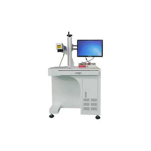 Máquina de marcação a laser de fibra - DXTECH CNC Machine Co., Ltd. - para alumínio / de bancada / industrial