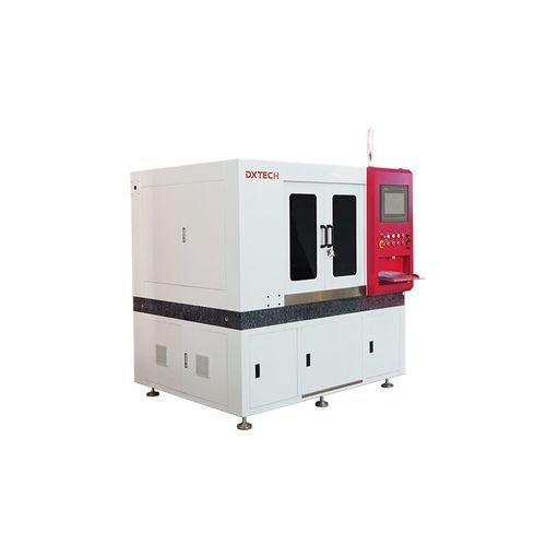 Máquina de corte a laser de fibra - DXTECH CNC Machine Co., Ltd. - para metais / para chapas / com servoacionamento