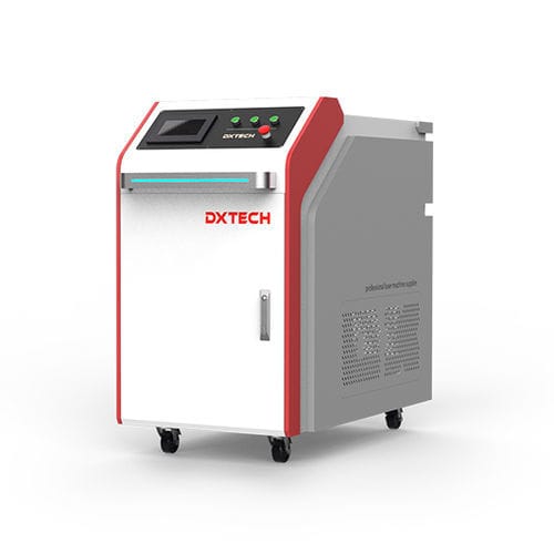 Máquina estacionária de solda a laser de fibra - DXTECH CNC Machine Co., Ltd. - automática / independente / para peças de automóvel