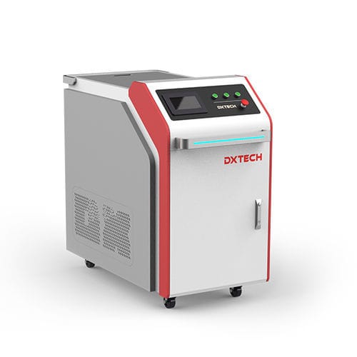 Máquina estacionária de solda a laser de fibra - DXTECH CNC Machine Co., Ltd. - térmica / automática / independente
