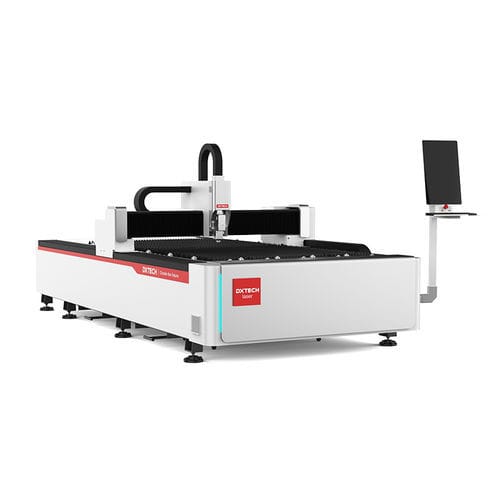 Máquina de corte a laser de fibra - 1530FL - DXTECH CNC Machine Co., Ltd. - para metais / para chapas / CNC