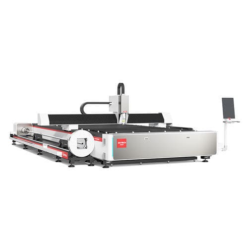 Máquina de corte a laser de fibra - 2560FPT - DXTECH CNC Machine Co., Ltd. - para metais / para chapas / de tubos