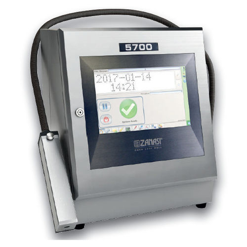 Máquina de marcação por jato de tinta contínuo - Z5700 - Zanasi - de embutir / compacta / de código de barras