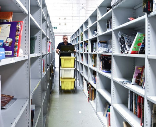 Estante de arquivo/escritório - Linpac Storage Systems - com prateleiras / por acumulação / móvel