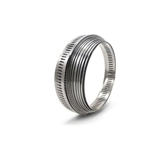 Abraçadeira para mangueira em aço - ADAPFLEX  - MIKALOR - de parafuso / de fita / para baixa pressão