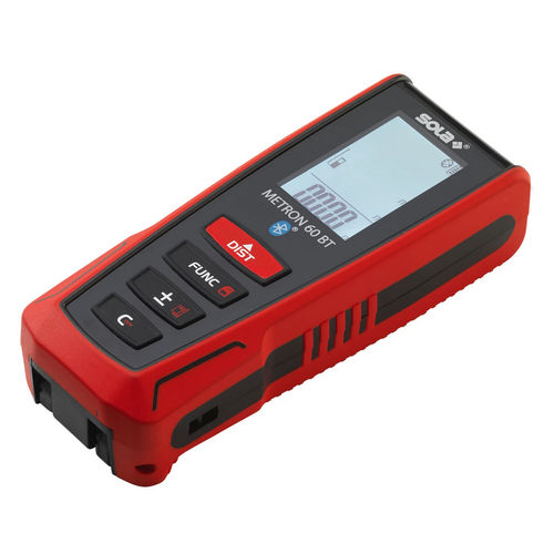 Medidor de distância a laser - METRON 60 BT - Sola - portátil / com cálculo automático de volume