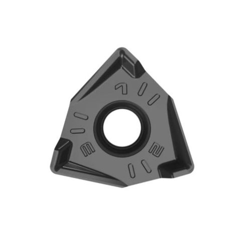Pastilha de corte de fresagem - XNEX 080612-R - Sharp metal srl - para aço / para metais
