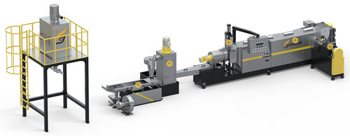 Central de reciclagem de materiais plásticos - RECO series - Genius Machinery Co., Ltd - com granulação / para linha de processo
