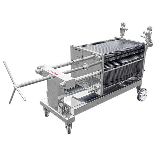 Filtro-prensa com armação - VF series - Letina - automático / para vinho / para produtos alimentares