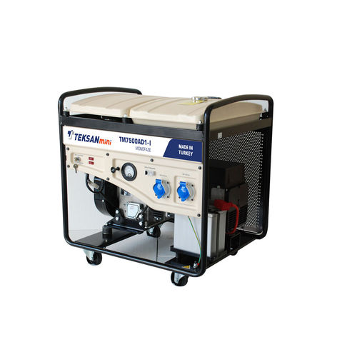 Grupo gerador de energia a diesel - TM7500AD1-M - Teksan - trifásico / portátil / com rodízios