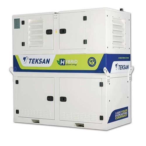 Grupo gerador de energia híbrido - TJ 6000 HD-DE - Teksan - a diesel / com bateria / trifásico
