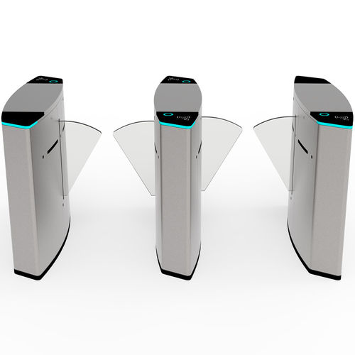 Catraca de acesso de meia altura - MT252 - Mairs Intelligent Technology Co.,Ltd - com leitor de crachás / automática
