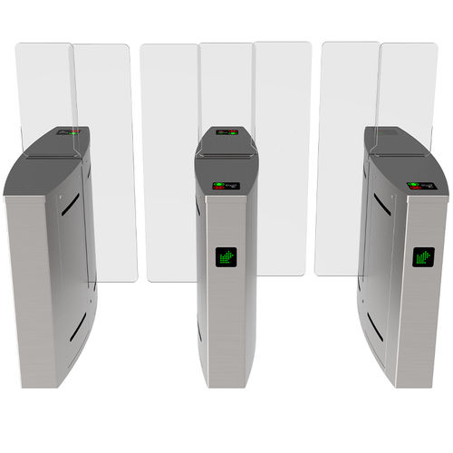 Catraca de acesso de correr - MT247 - Mairs Intelligent Technology Co.,Ltd - torniquete / com leitor de crachás / automática
