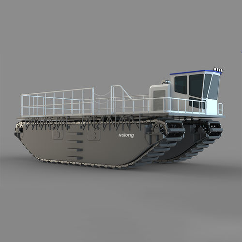 Veículo anfíbio - AT-10 - Relong Tech - para o transporte de equipamento / a diesel / de esteiras