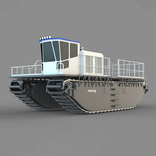 Veículo anfíbio - AT-30 - Relong Tech - para o transporte de equipamento / a diesel / de esteiras