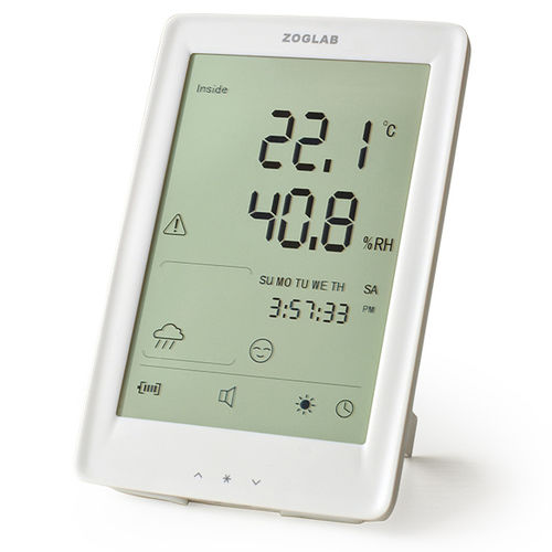 Termo-higrômetro com display LCD - Artist - Zoglab Microsystem - de bancada / de temperatura / de umidade