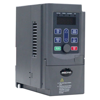 Conversor de frequência trifásico - KE300B Series - SHENZHEN MICNO ELECTRIC CO., LTD. - monofásico / de controle vetorial / para trilho DIN