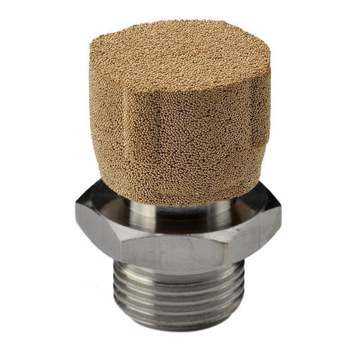 Silenciador regulador de vazão - TSI series - Sinterfiltri srl - de controle / para válvula solenoide / em bronze