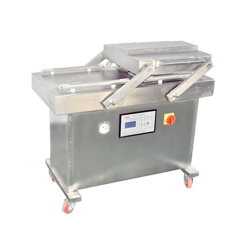 Máquina embaladora semiautomática - DZ400/2S - Qingdao Ausense Packing Equipment Co., Ltd. - de câmara dupla