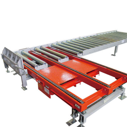 Transportador de rolos - CT122 - Qingdao Ausense Packing Equipment Co., Ltd. - para paletes / para serviços pesados / para produtos de grandes dimensões