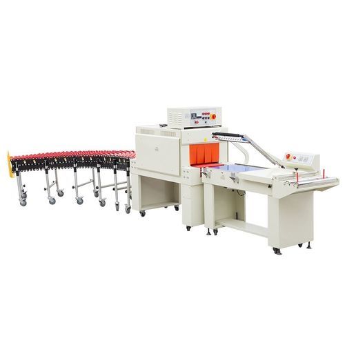 Enfardadeira semiautomática - FQL450A - Qingdao Ausense Packing Equipment Co., Ltd. - para forno / com túnel de retração / com seladora em L