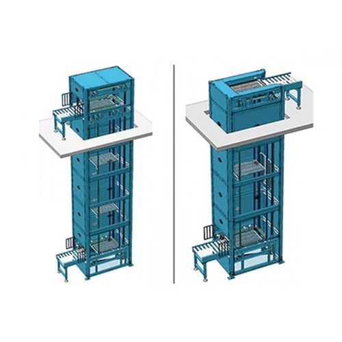 Elevador elétrica - Qingdao Ausense Packing Equipment Co., Ltd. - para paletes / com colunas telescópicas