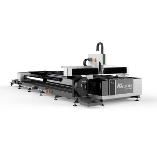 Máquina de corte a laser de fibra - MT-L1530FR - Mornlaser Technology Co.,Ltd - para alumínio / para aço inoxidável / para aço