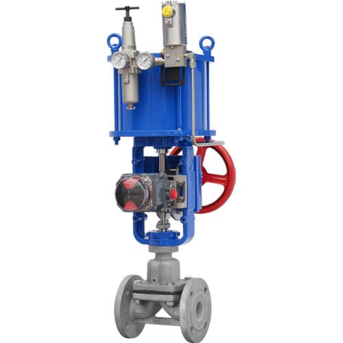Válvula de diafragma - F5  - Wuxi Smart Auto-control Engineering Co., Ltd. - com acionamento pneumático / com atuador elétrico / de regulação